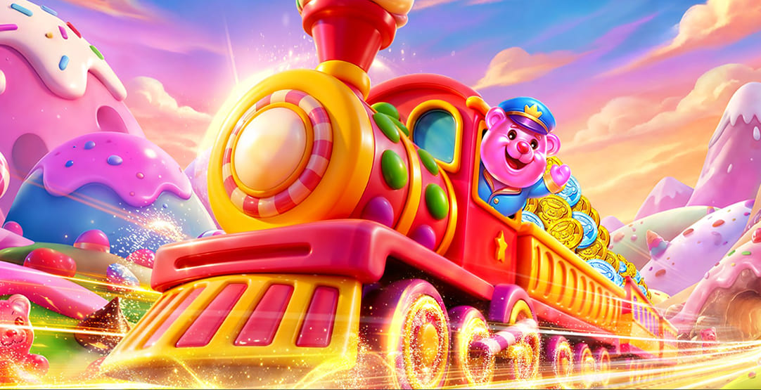 Główny baner automatu Jelly Express od Pragmatic Play