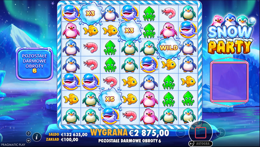 Jak działają symbole bonusowe i gra w slot Snow.Party 