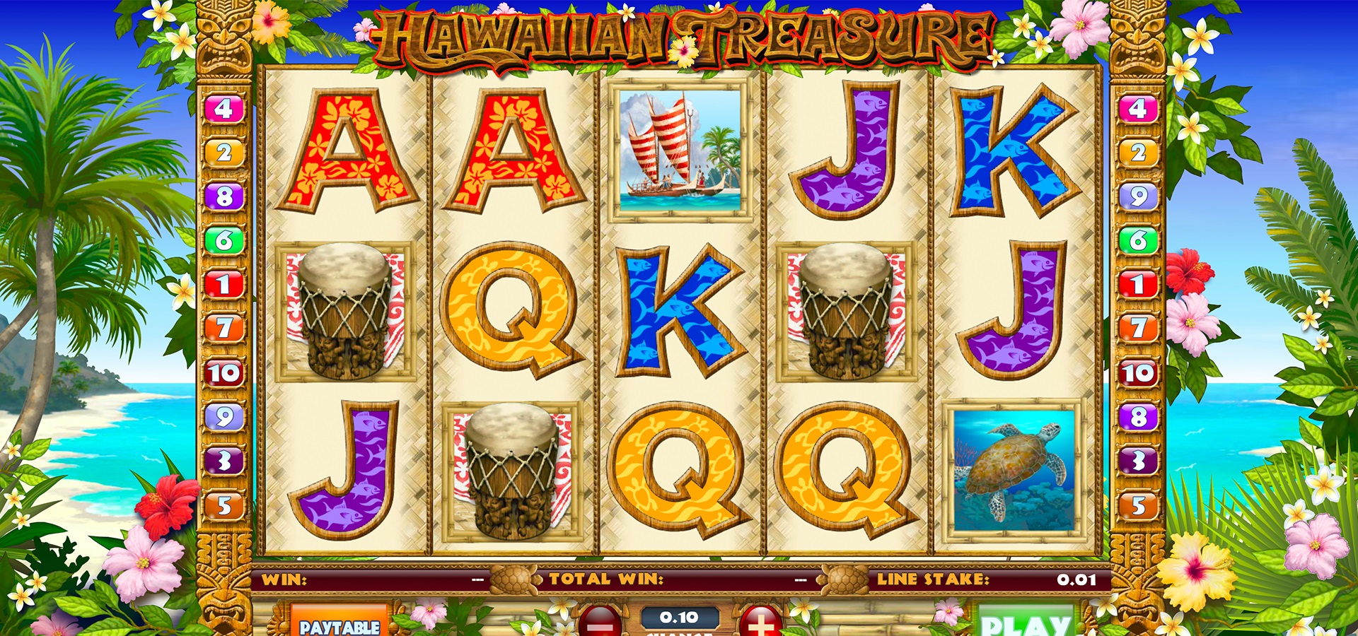 Hawaiian-Treasure-slot-for-summer